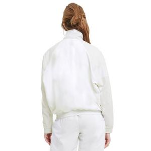 PUMA Women's Tailored for Sport Winterized Track Jacket- Cream